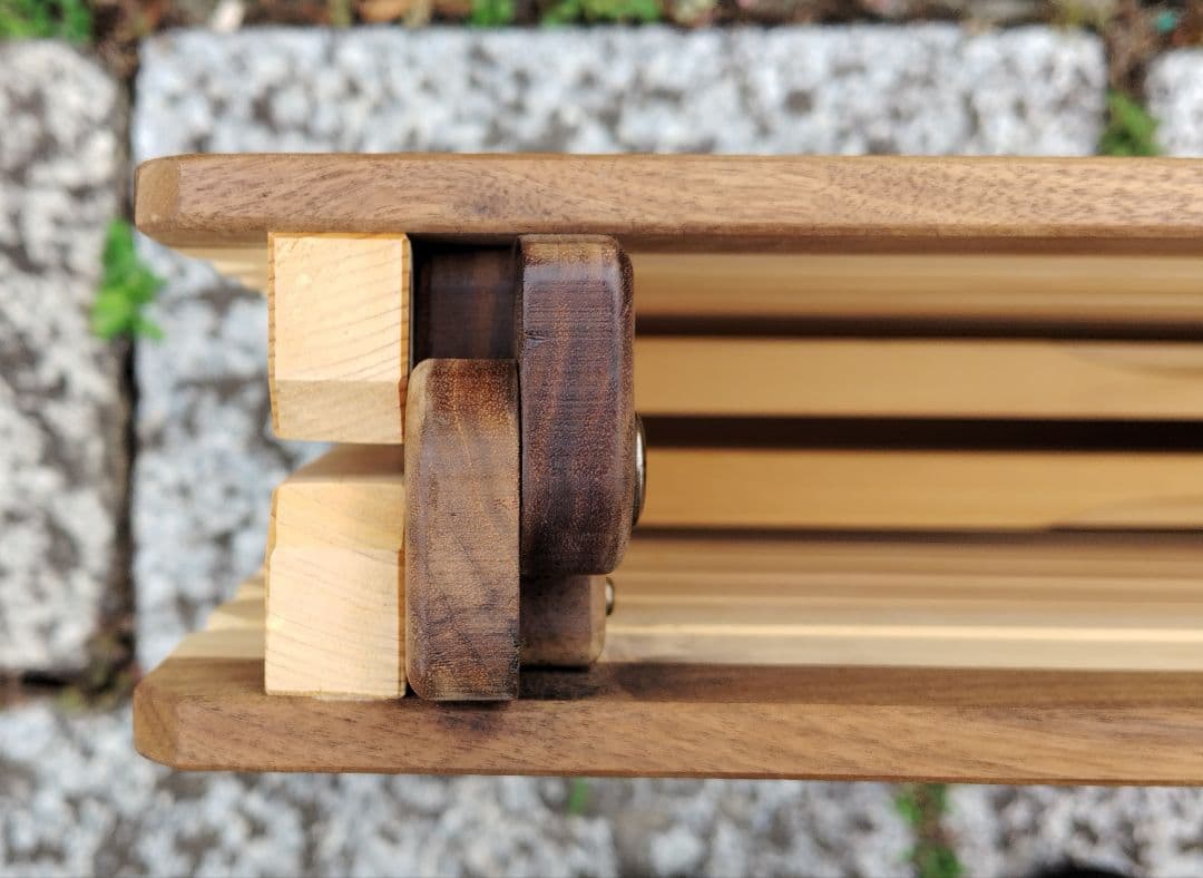 ひのき196 テーブル　KUROSON370