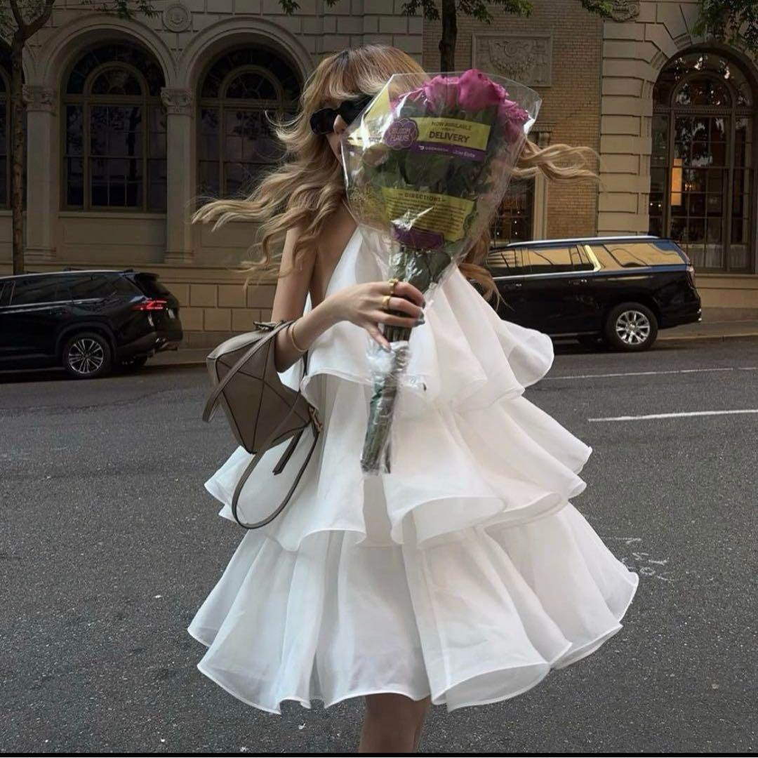 【THE TOE 】Hesiod Frills Dress