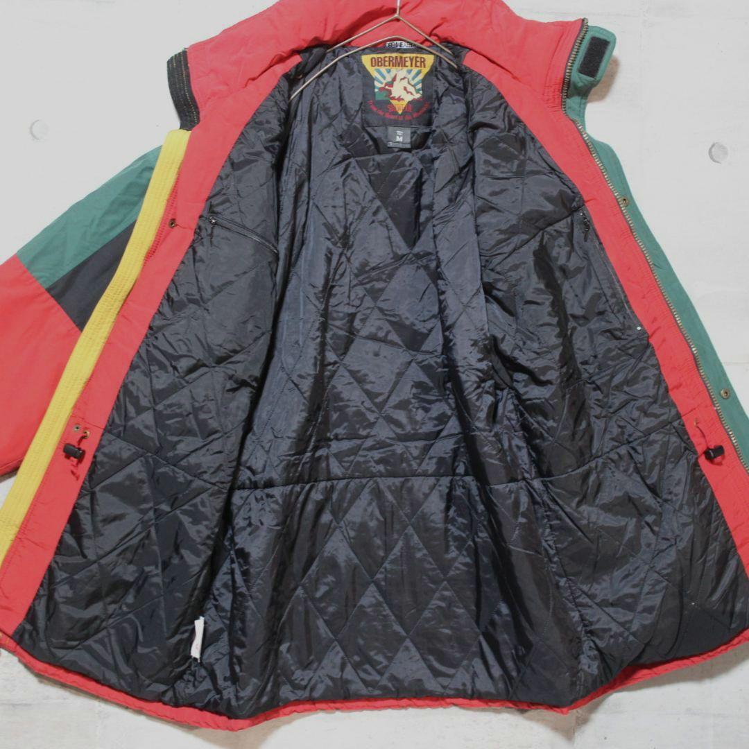 【美品 極暖 中綿入】高撥水 ロング丈【M】OBERMEYER スノージャケット