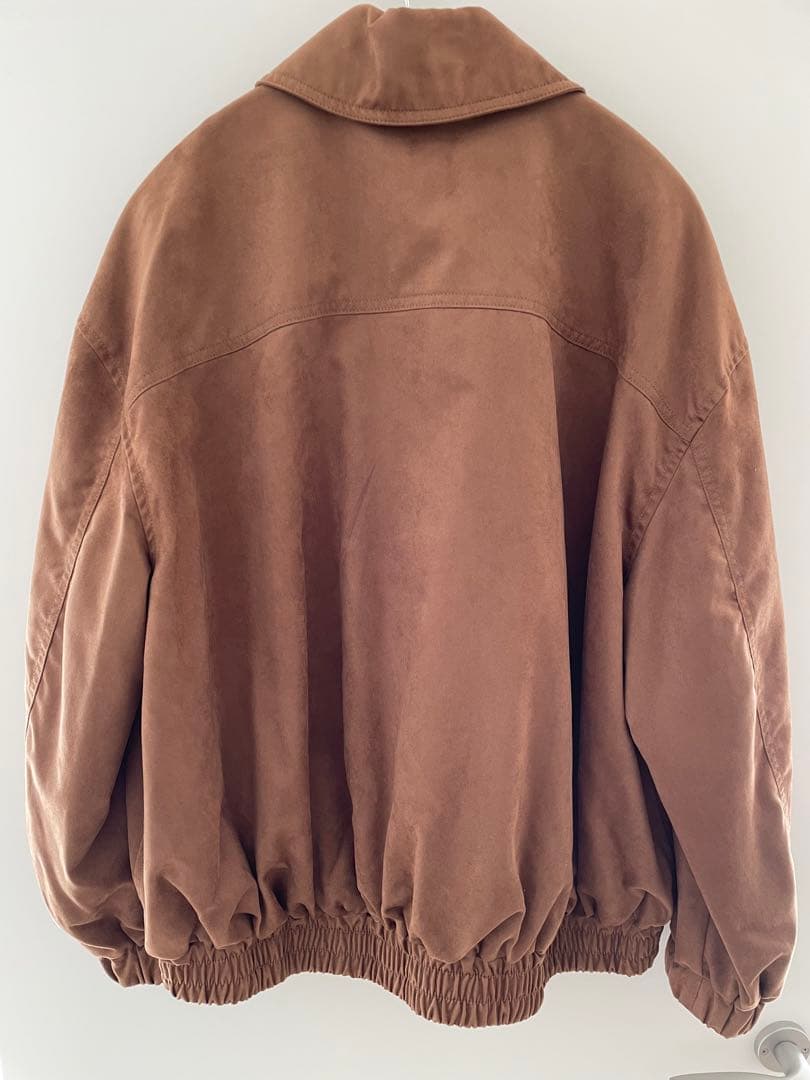 BARNYARDSTORMフェイクスエードブルゾン