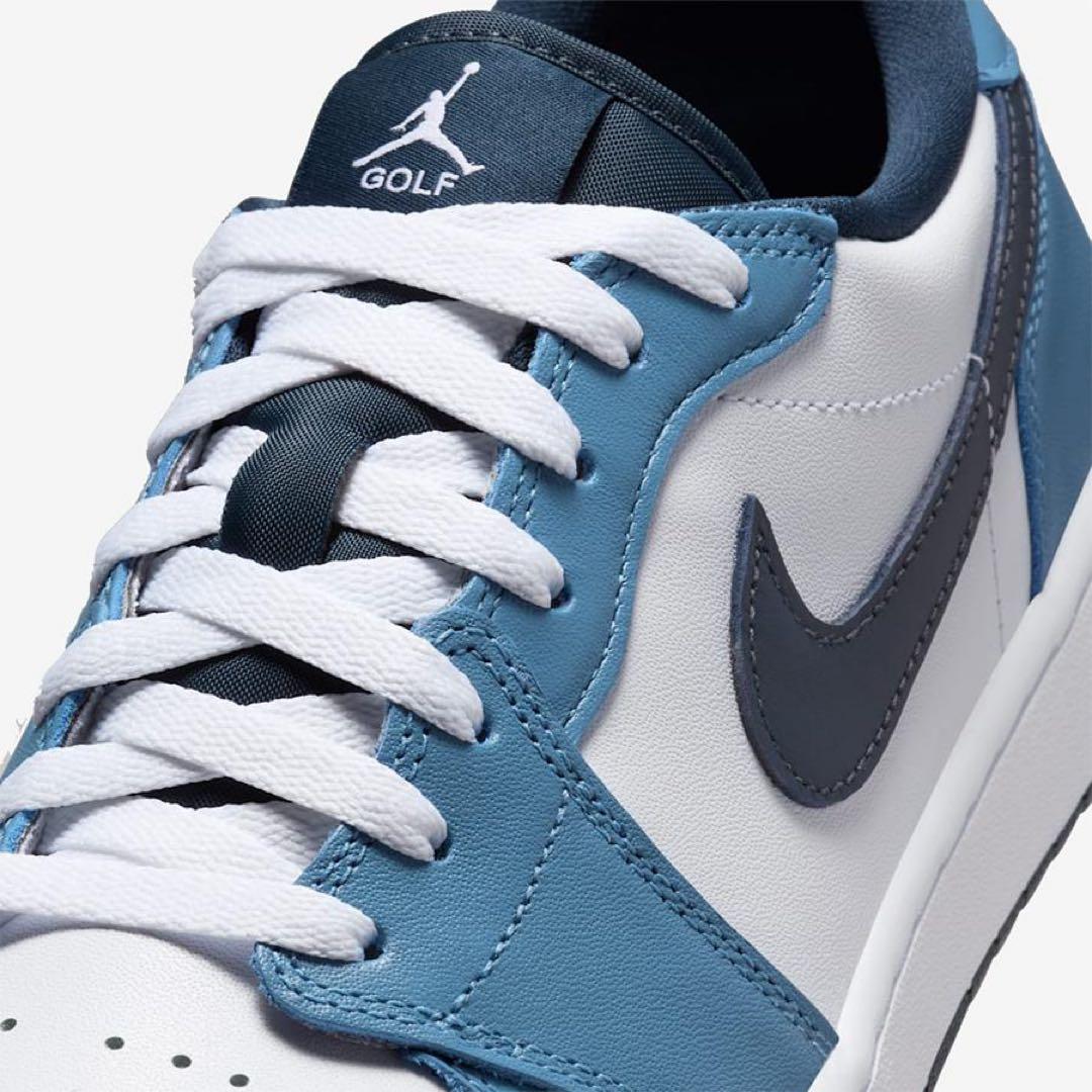 ナイキ ゴルフ ジョーダン 28 スニーカー シューズ 靴 青 天然皮革