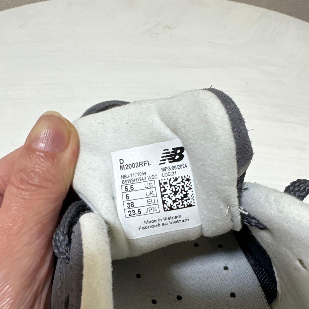 ▲美品▲New Balance M2002RFL グレー系　23.5 ㎝