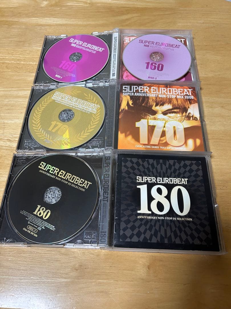 SUPER EUROBEAT スーパーユーロビート ８本