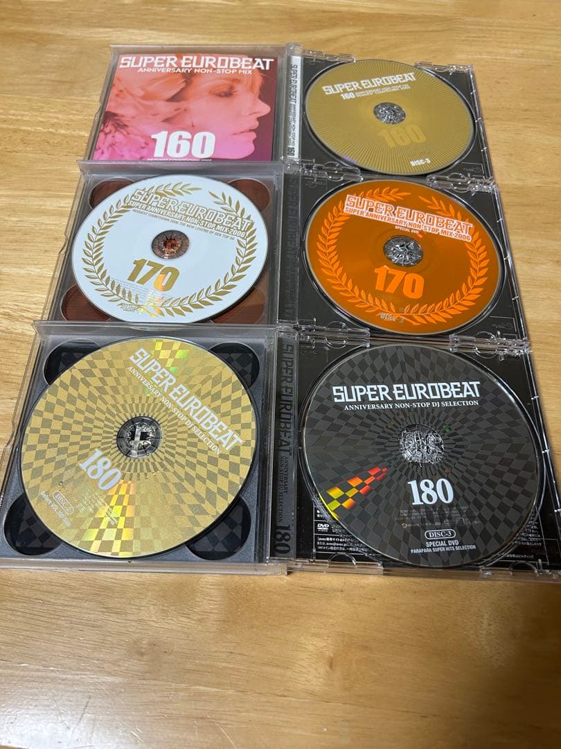 SUPER EUROBEAT スーパーユーロビート ８本