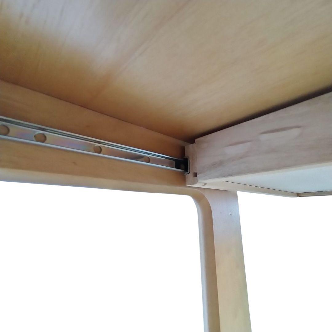 美品 カリモク Karimoku 電話台 FAX台 花台 キャビネット 引き出し