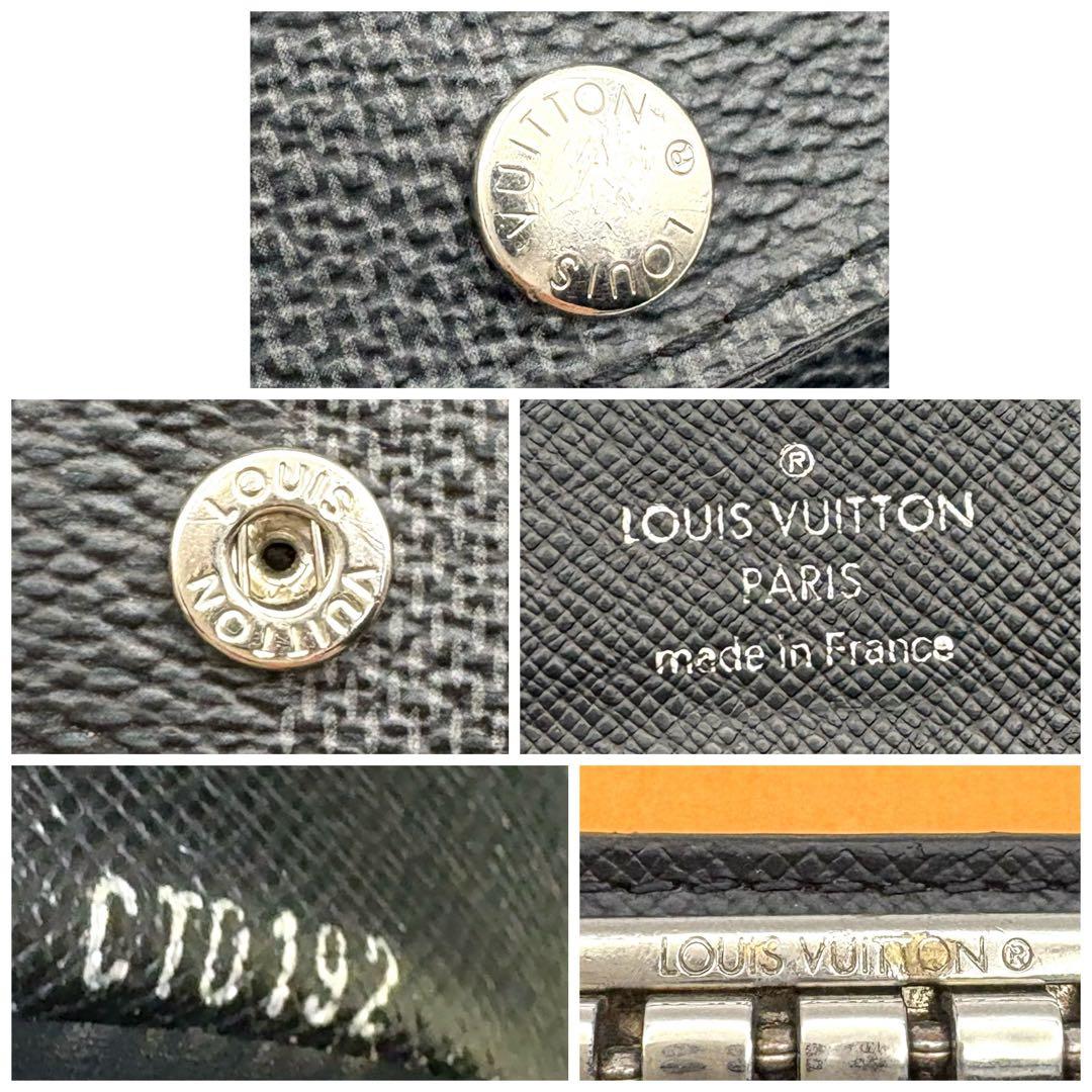 ルイヴィトン ダミエグラフィット ミュルティクレ6 キーケース 6連 黒