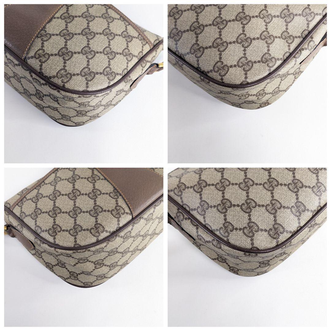 グッチ　ショルダーバッグ　GGスプリーム　シェリーライン　インターロッキング