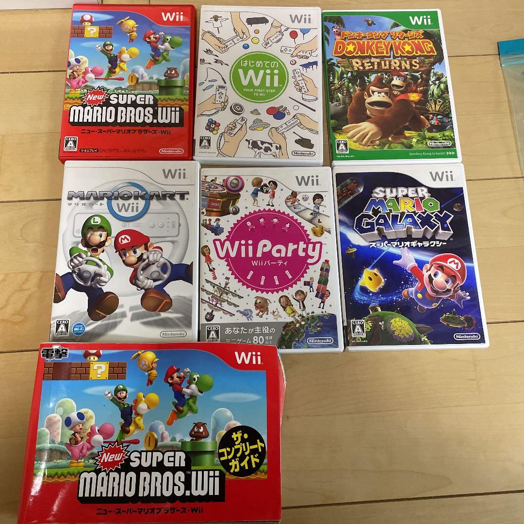 大乱闘スマッシュブラザーズなど、カセット含む　Wiiセット