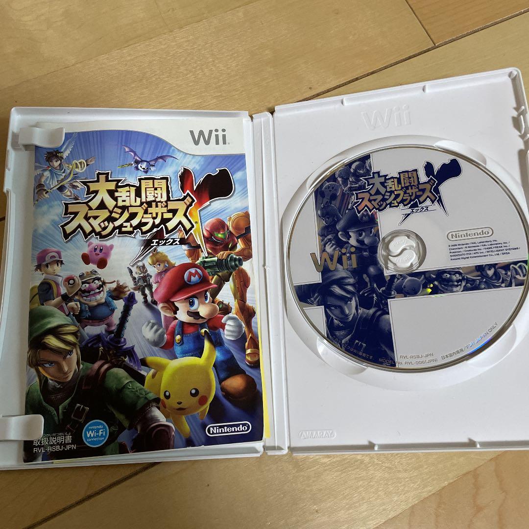 大乱闘スマッシュブラザーズなど、カセット含む　Wiiセット