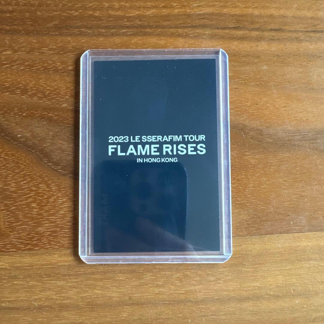 lesserafim flamerises 香港 ユンジン トレカ