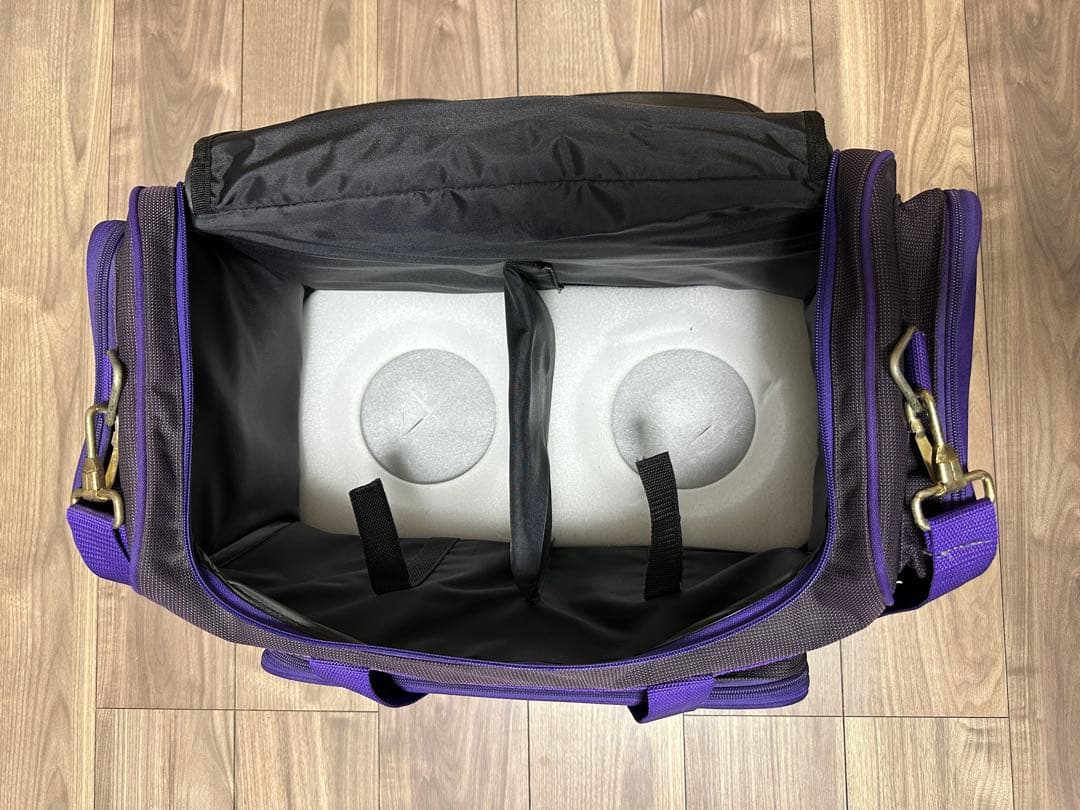 STORM ボウリング キャリーバッグ ボール2個用 コロコロ付き＋靴+小物