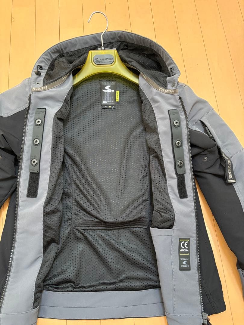 タイチクイックドライパーカM ガンメタル/ブラック