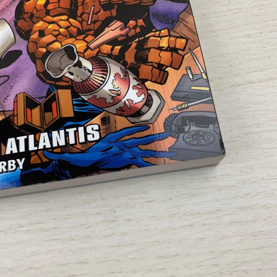 洋書 FANTSTIC FOUR AT WAR WITH ATLANTIS