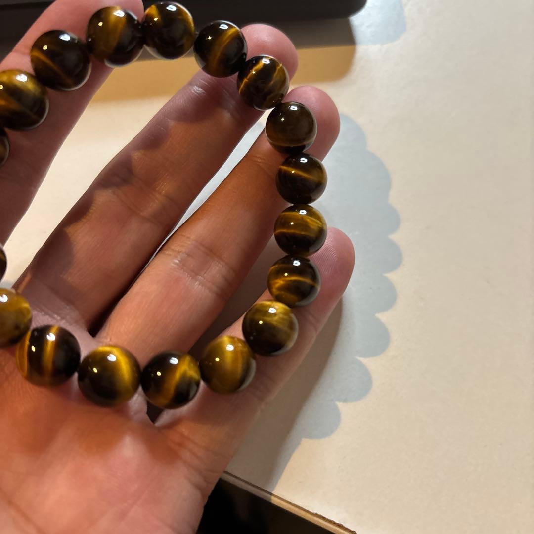 なんじゃこりゃー！最高品質のタイガーアイ！南アフリカ産！すんごい綺麗！