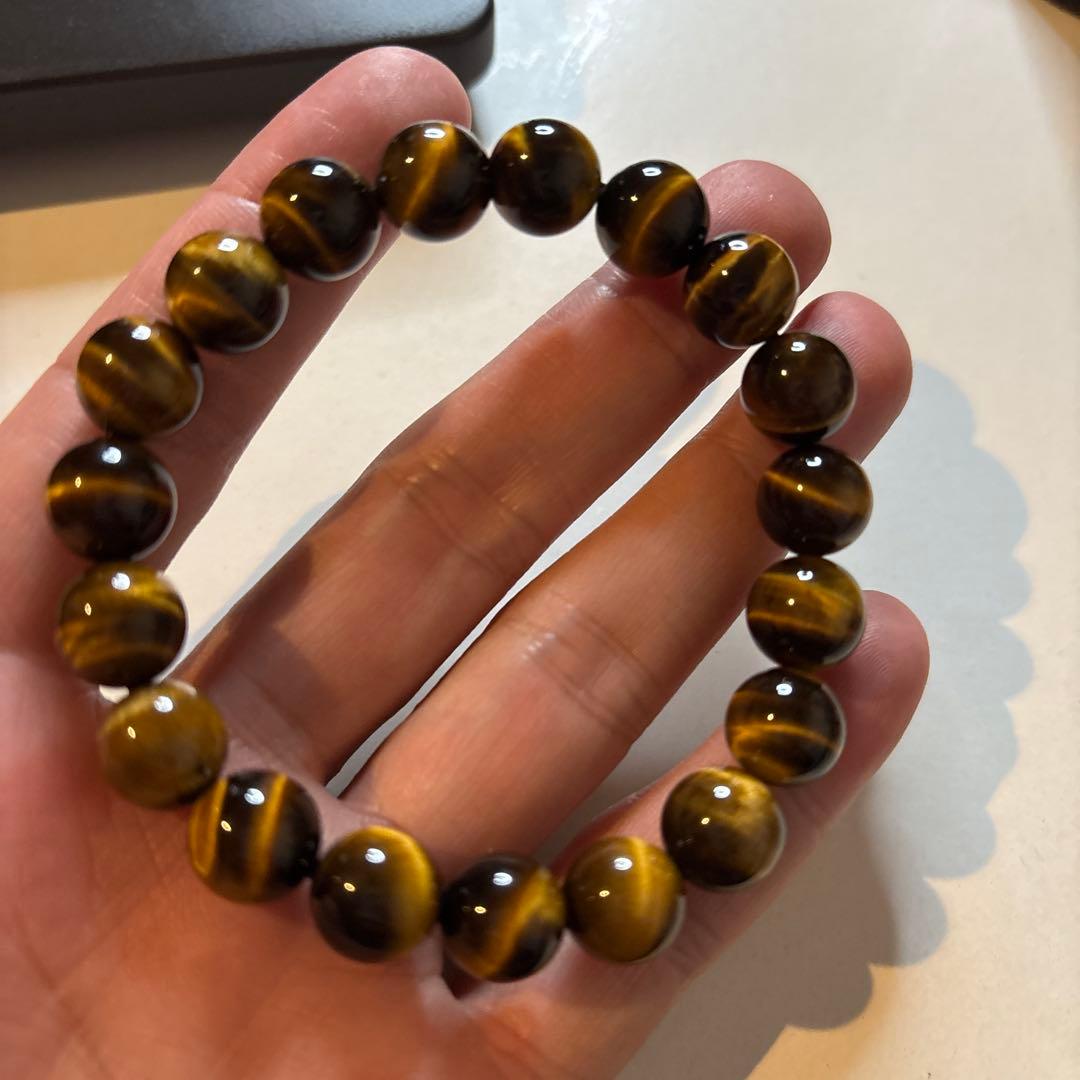 なんじゃこりゃー！最高品質のタイガーアイ！南アフリカ産！すんごい綺麗！