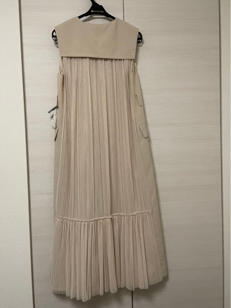 ダイアグラム　バックプリーツトレンチワンピース