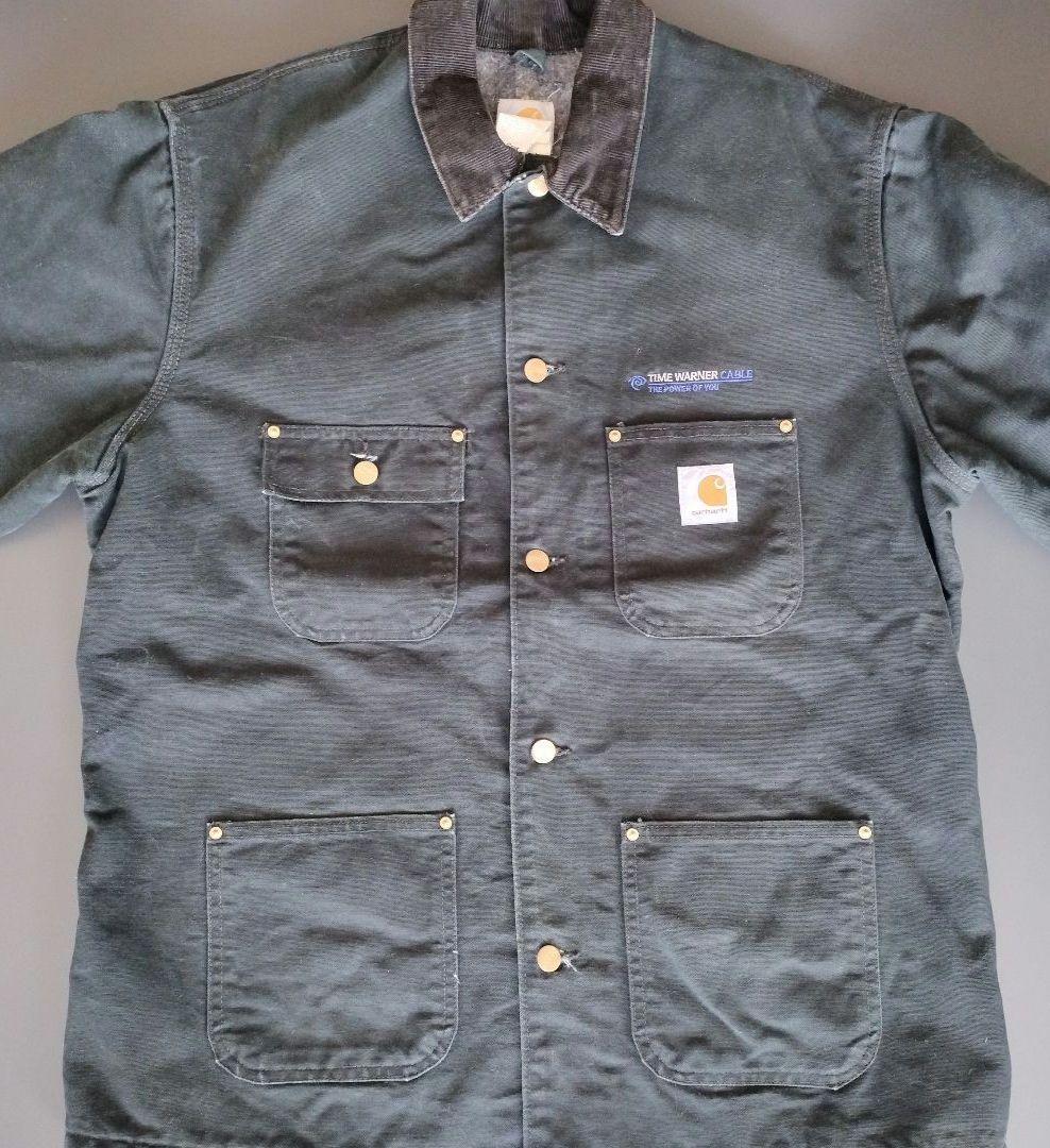 carhartt ミシガンチョアコート サイズ44　黒