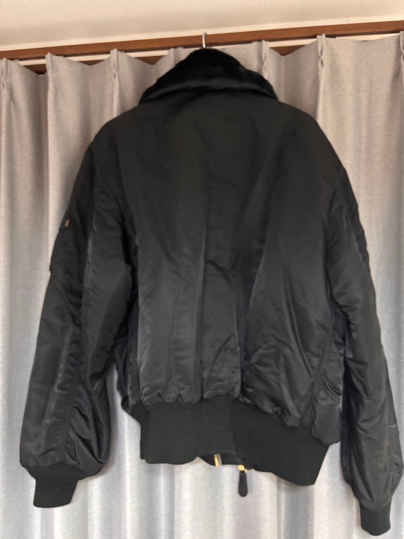 ALPHA INDUSTRIES ブラック B-15ジャケット XL