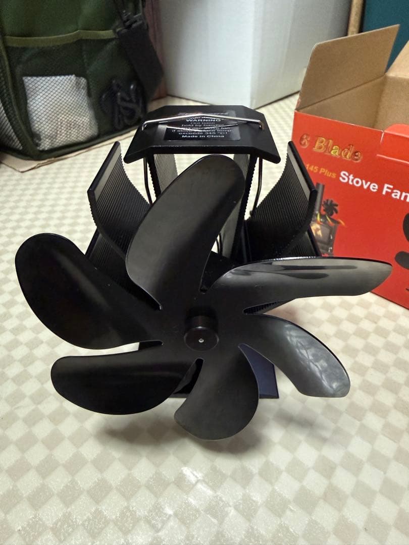 solotour 薪ストーブ　煙突ガード、ブラシ、ストーブファン、バッグ　セット