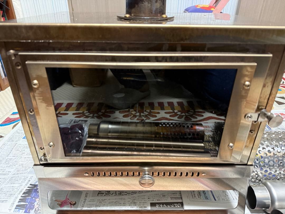 solotour 薪ストーブ　煙突ガード、ブラシ、ストーブファン、バッグ　セット