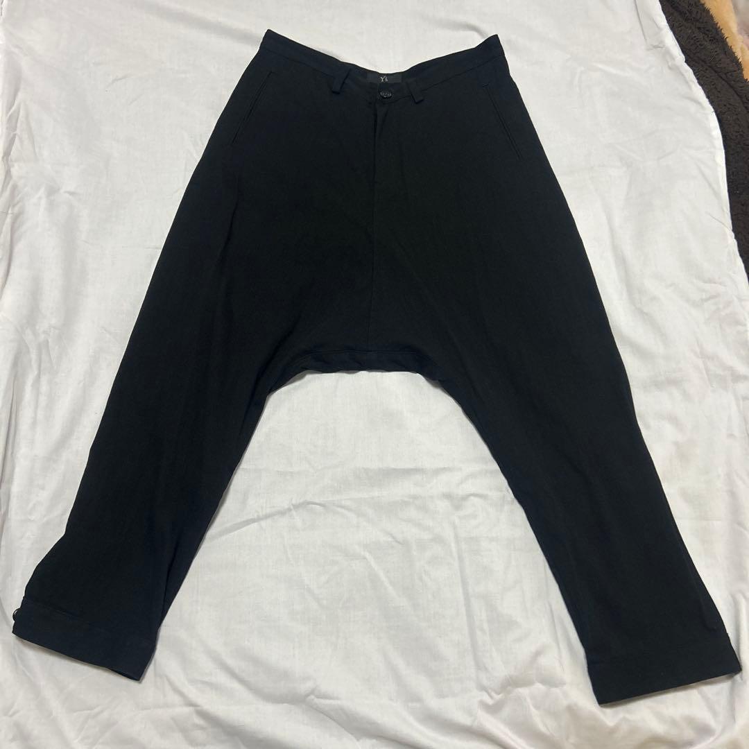 ★大人気デザイン★ Y's サルエルパンツ　yohji yamamoto 黒　2