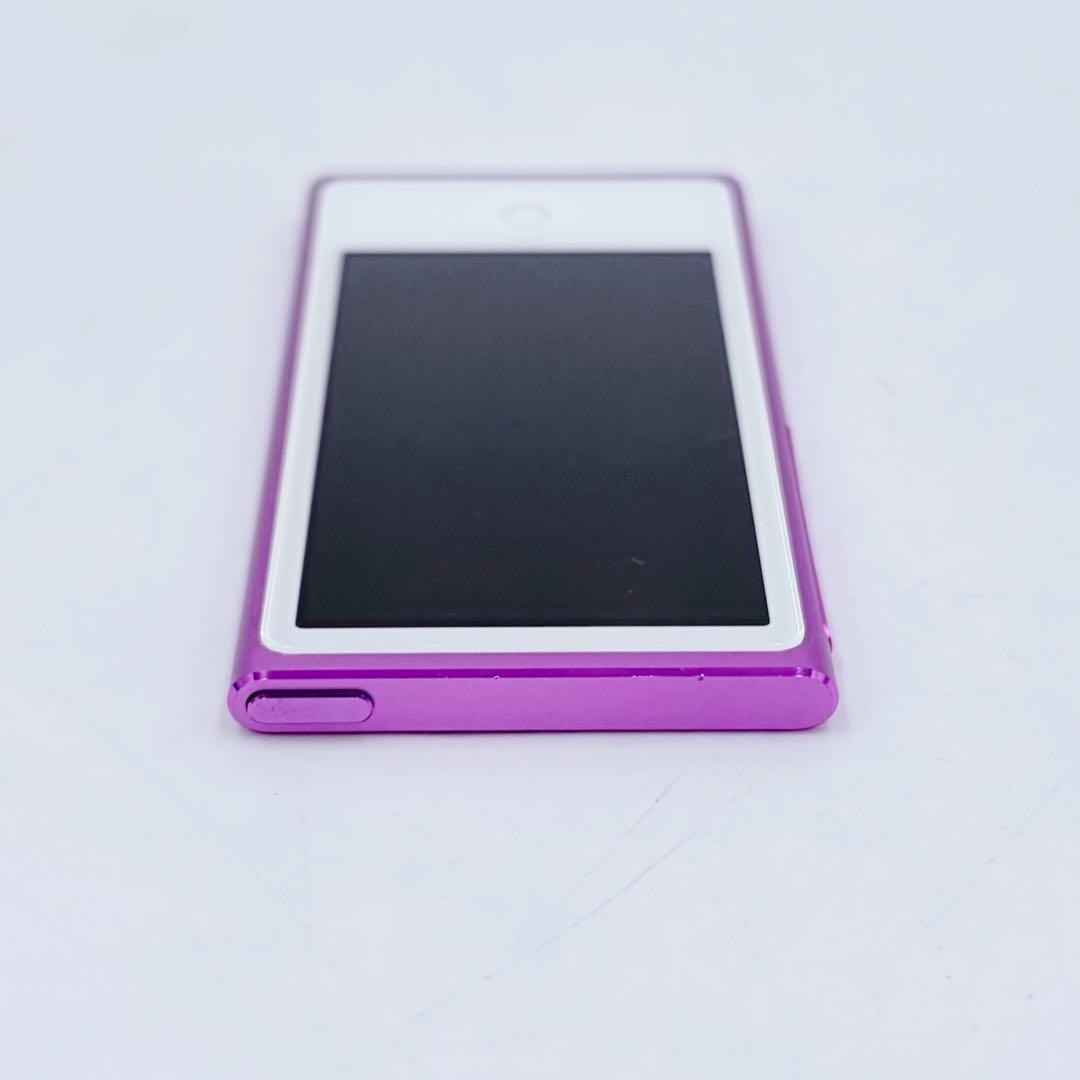 【極美品】Apple iPod nano A1446A 第7世代 パープル