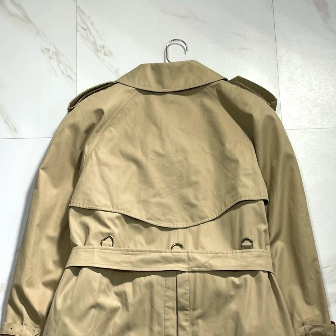 希少金タグ 大きいサイズ2XL✨バーバリー トレンチコート ベルト 着丈115