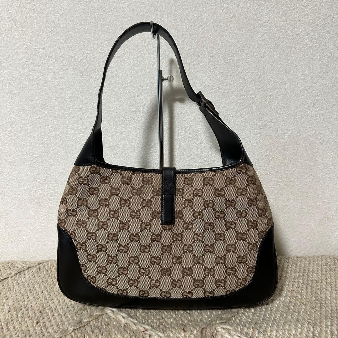 GUCCI グッチ ジャッキー GGキャンバス ワンショルダーバッグ