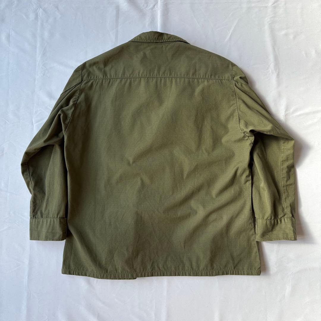 US ARMY FATIGUE JACKET リップストップ L-SHORT