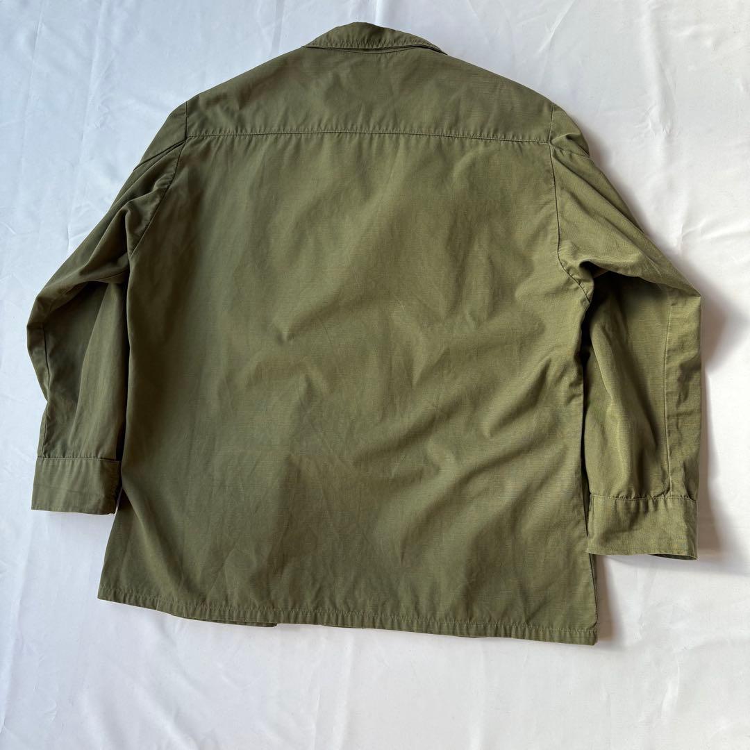 US ARMY FATIGUE JACKET リップストップ L-SHORT