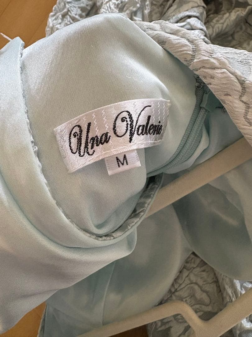 sugarロングドレスオフショルダー ミントグリーン マーメイドドレス Mサイズ