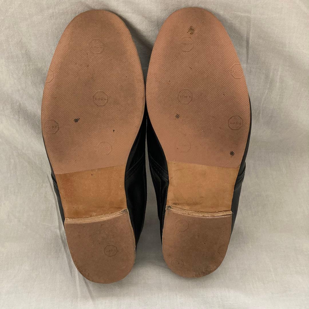 美品✨ PORSELLI ポルセリ　バレーシューズ　36 ブラック　レザー