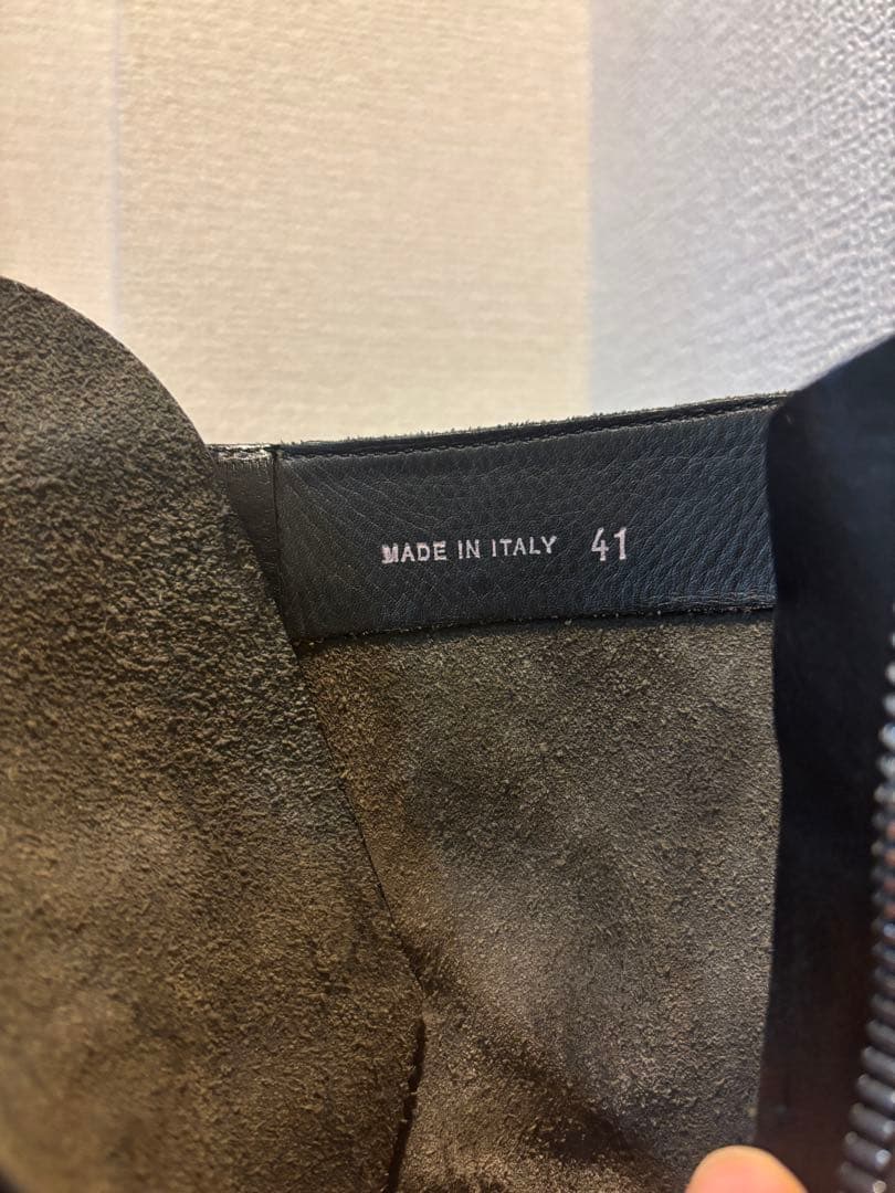 靴 Rick Owens army boots / combat boots