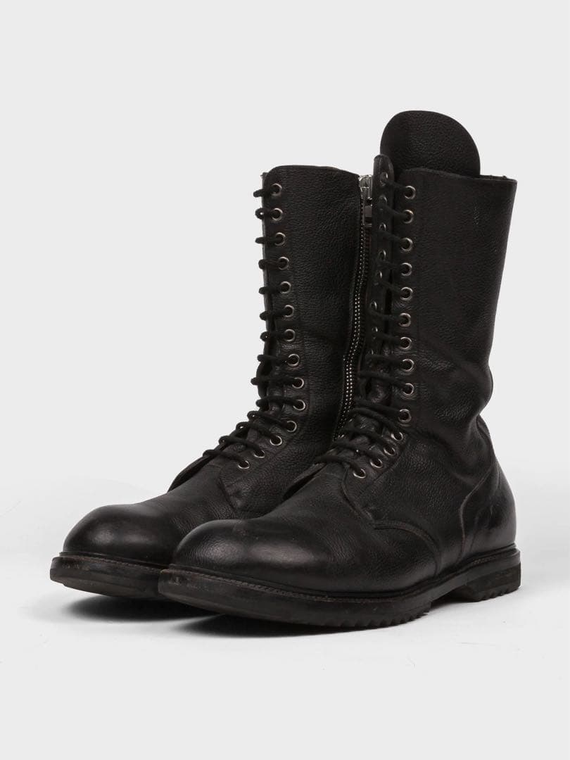 靴 Rick Owens army boots / combat boots