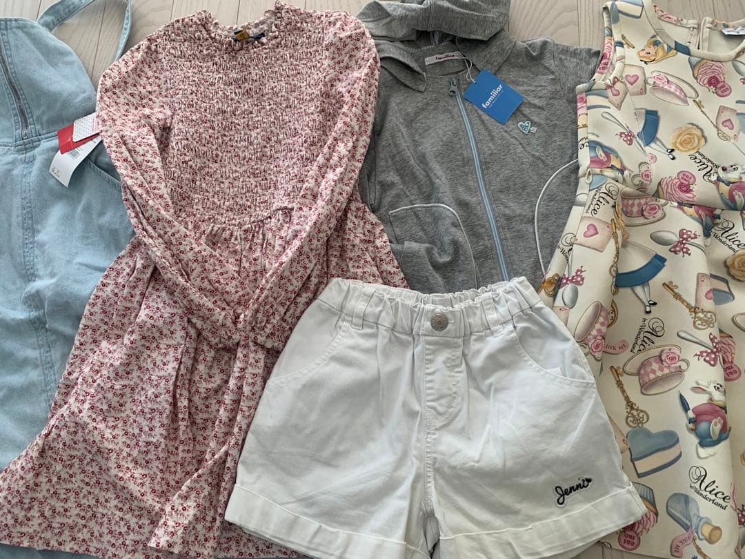 おすすめ！140 新品2点　モナリザ ディズニー　ファミリア ラルフローレン