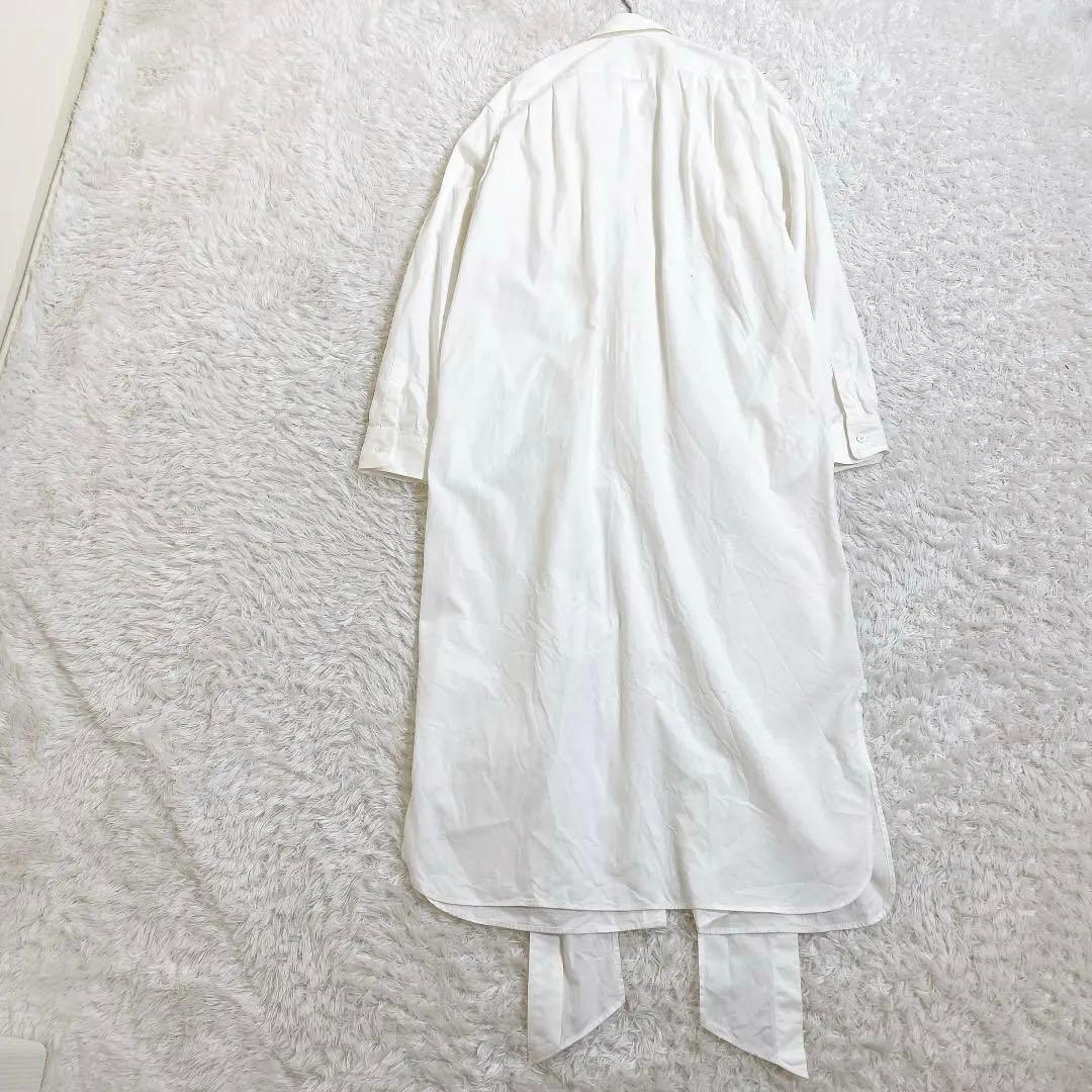 FUMIKA_UCHIDA Oxford chrome ロングシャツ 36