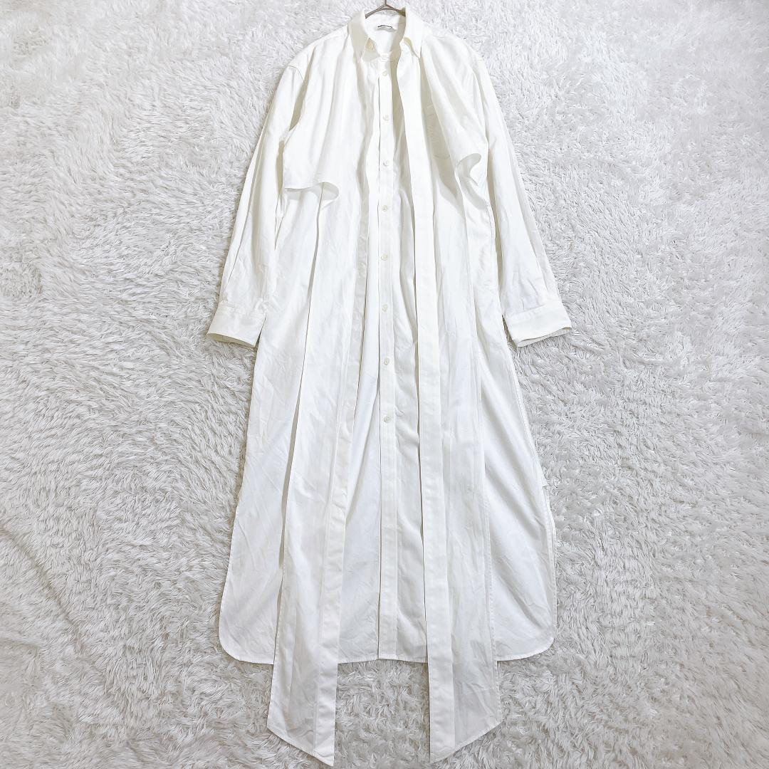 FUMIKA_UCHIDA Oxford chrome ロングシャツ 36