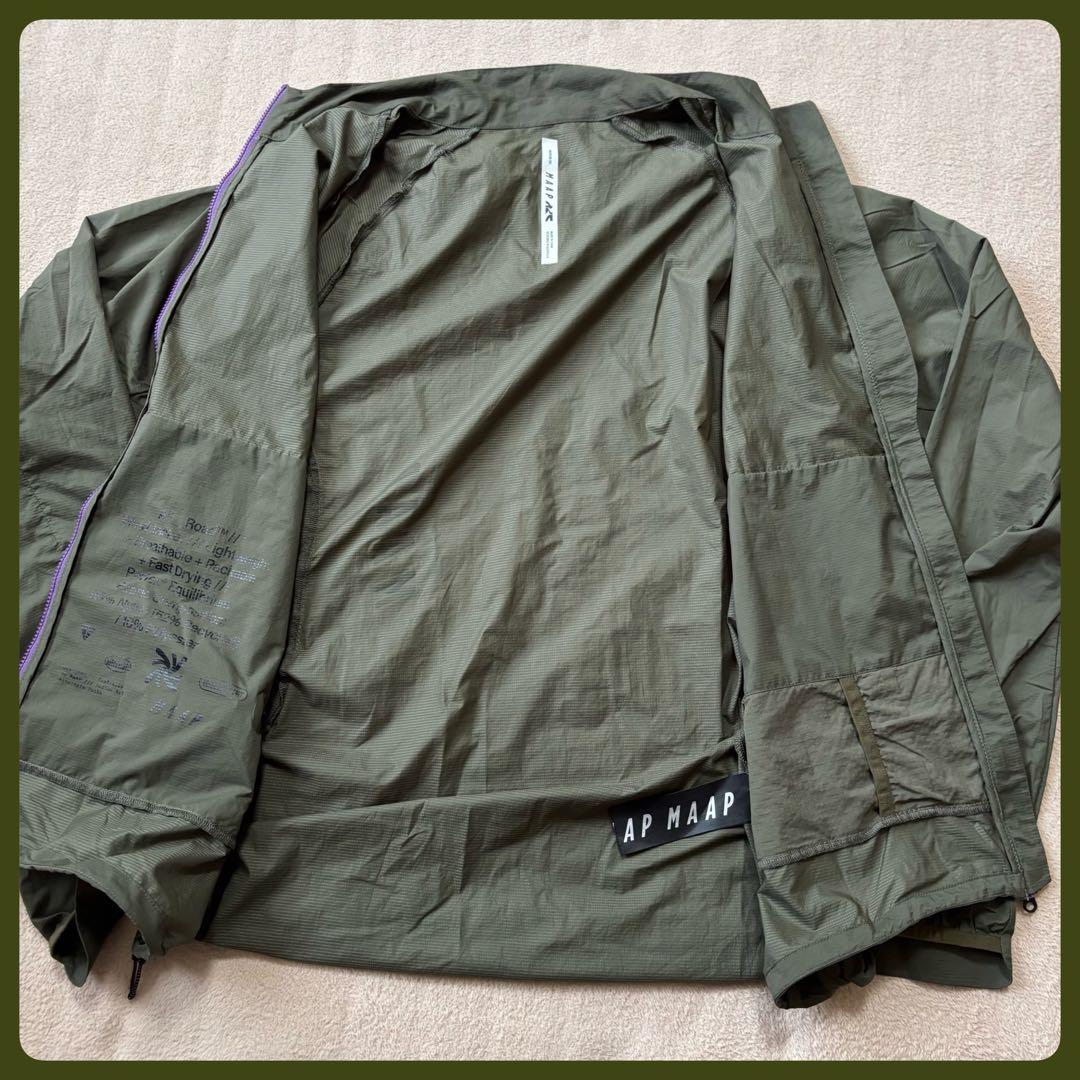  Alt_Road Wind Jacket メンズM 防風シェル カーキ