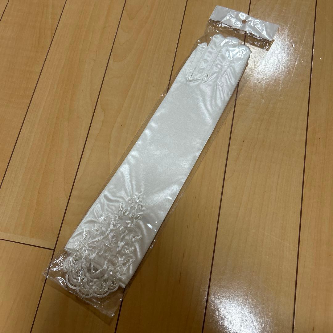 NICOLE ウェディングドレス 9号 ベールグローブセット