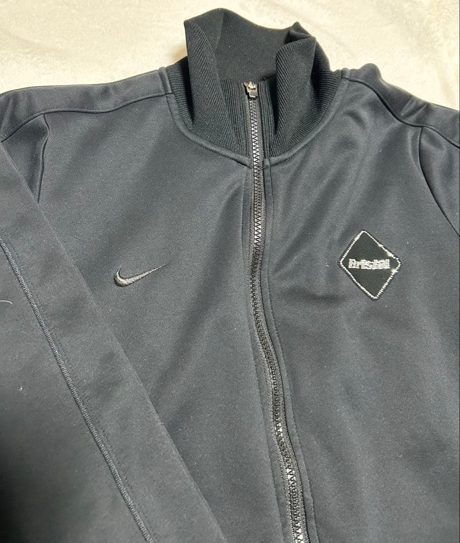 F.C.REAL BRISTOL トラックジャケット NIKE Ｓ　ブラック