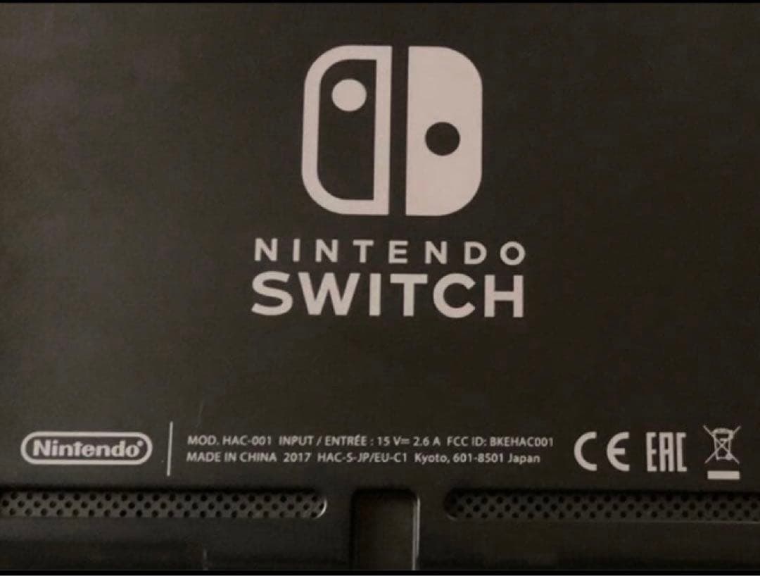 Nintendo Switch スイッチ 本体 旧型 未対策機 2017年製 ④