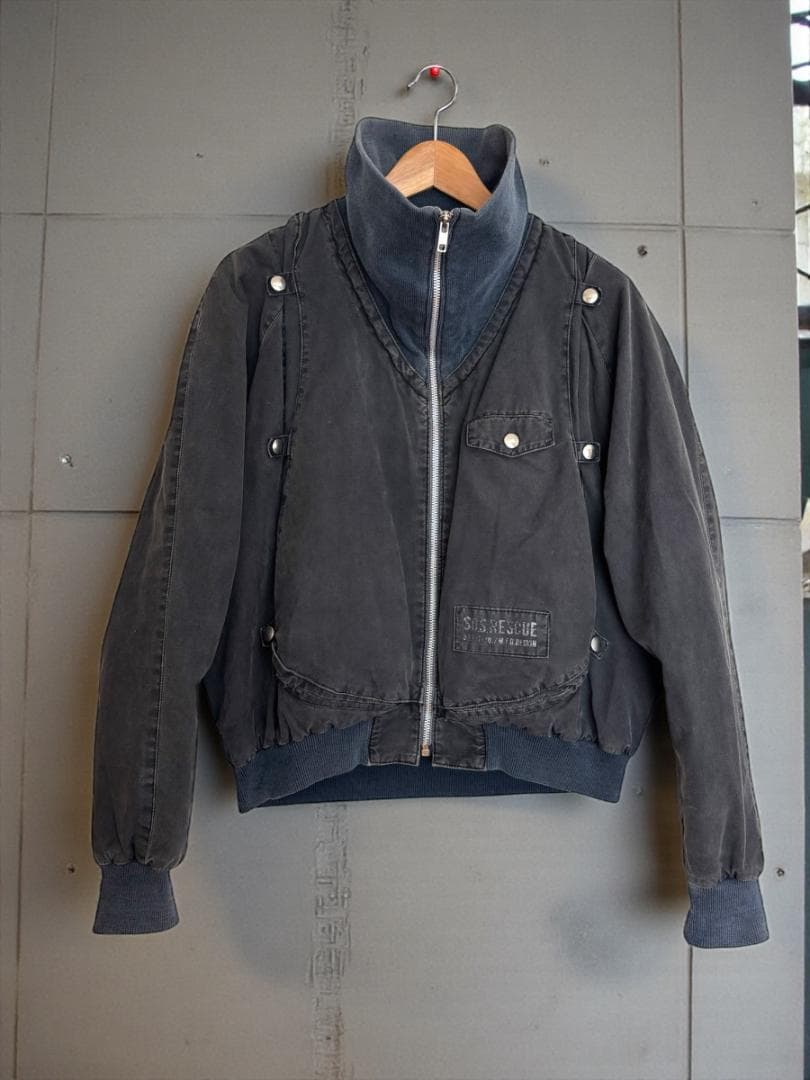 90s【MARITHE FRANÇOIS GIRBAUD】ショート変形ジャケット