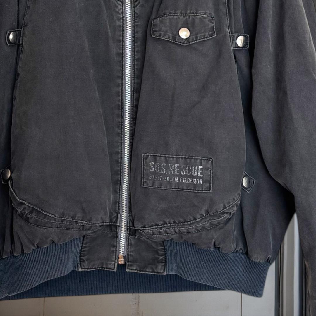 90s【MARITHE FRANÇOIS GIRBAUD】ショート変形ジャケット