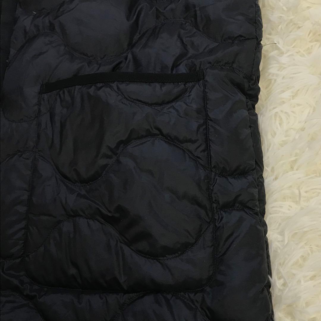 ✨️美品✨ ユニクロ セオリー ウルトラライトダウンロングベスト XL 黒