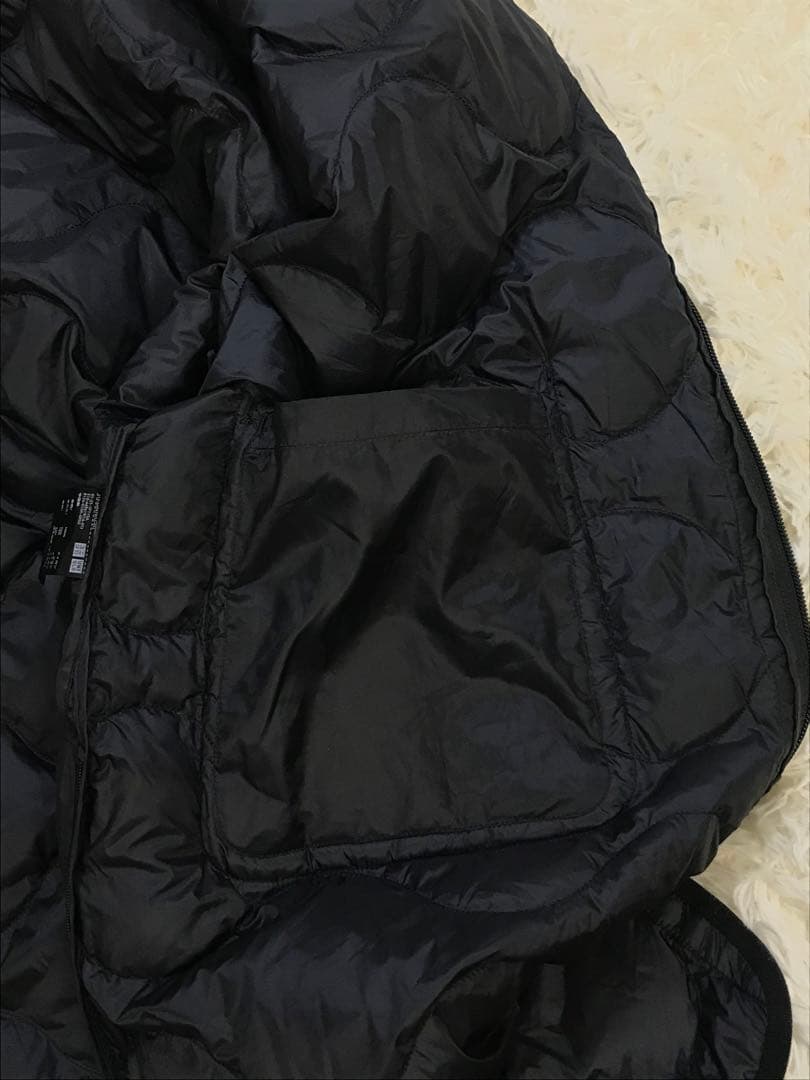 ✨️美品✨ ユニクロ セオリー ウルトラライトダウンロングベスト XL 黒