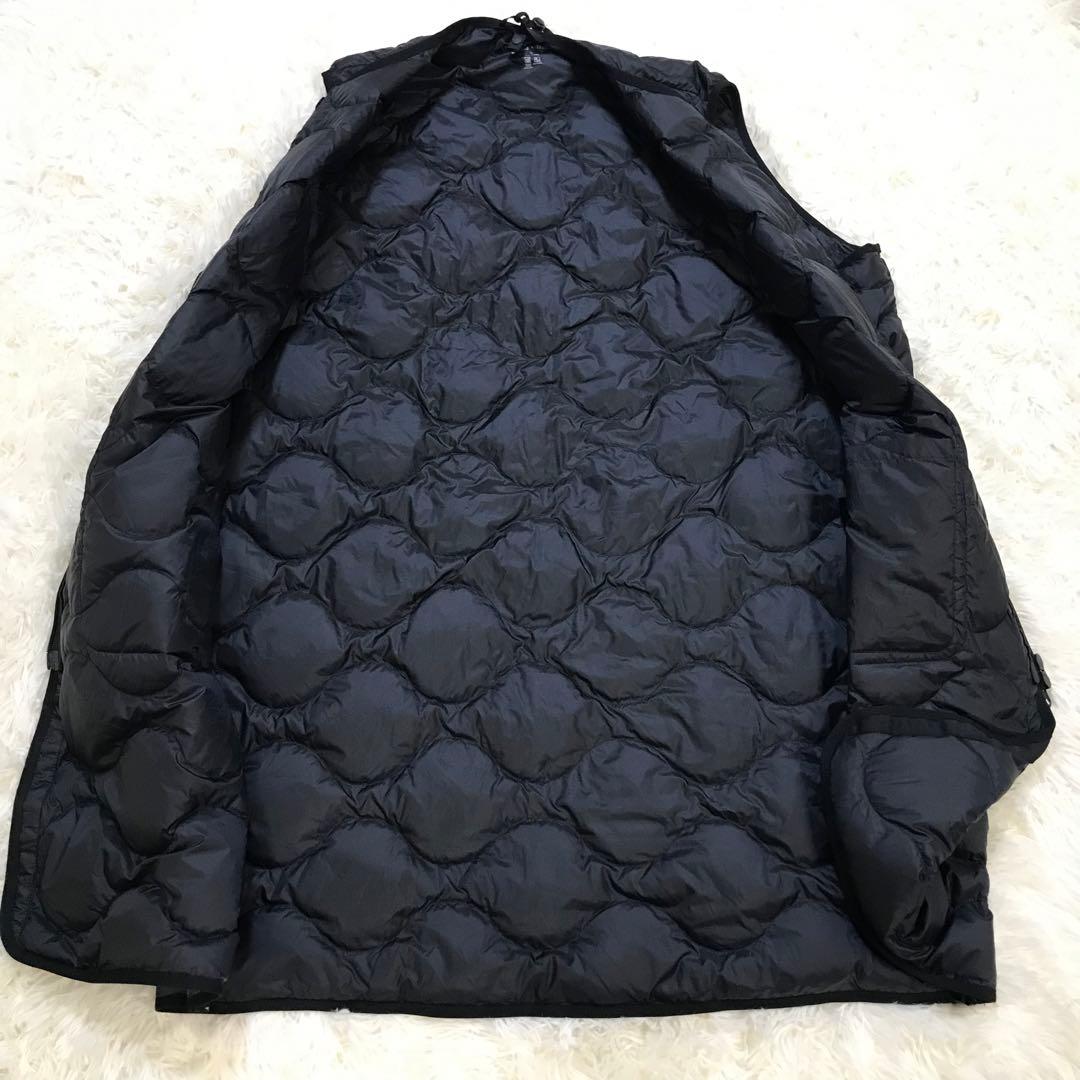 ✨️美品✨ ユニクロ セオリー ウルトラライトダウンロングベスト XL 黒