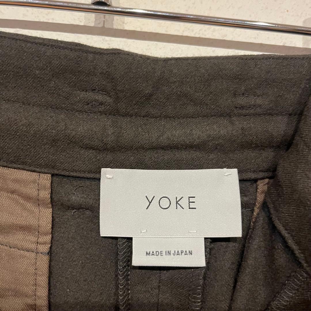yokeウールパンツ