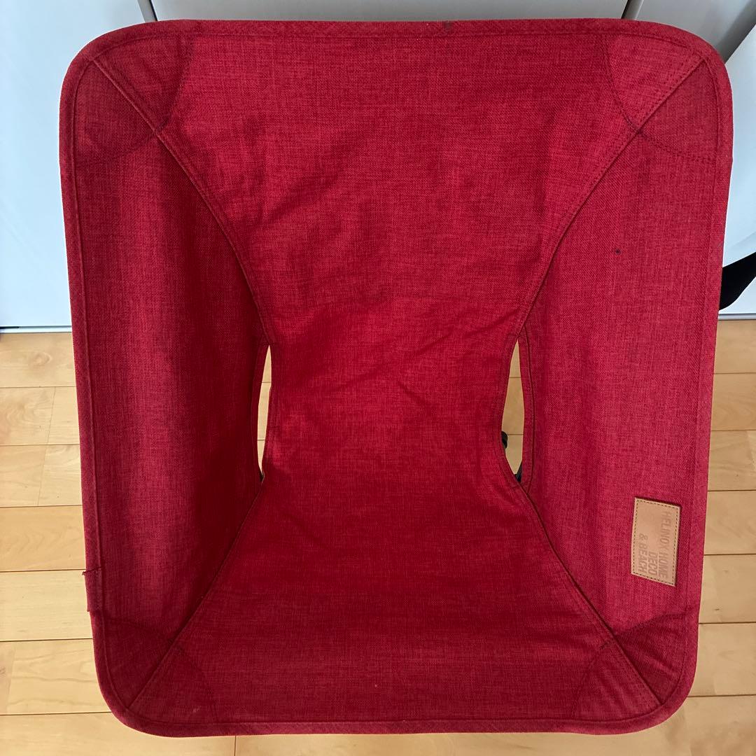 Helinox ヘリノックス コンフォートチェアホーム・デコ&ビーチ　レッド