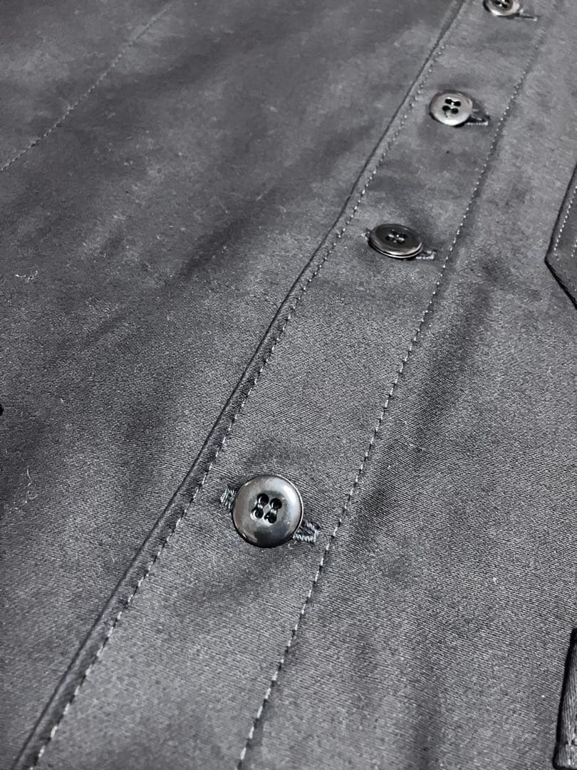 デッドストック 60’s ブラックモールスキン ワークジャケット フレンチ