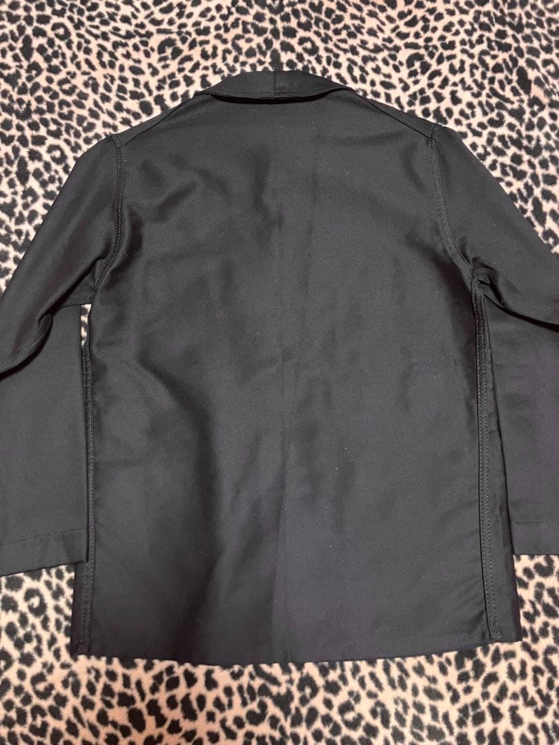 デッドストック 60’s ブラックモールスキン ワークジャケット フレンチ